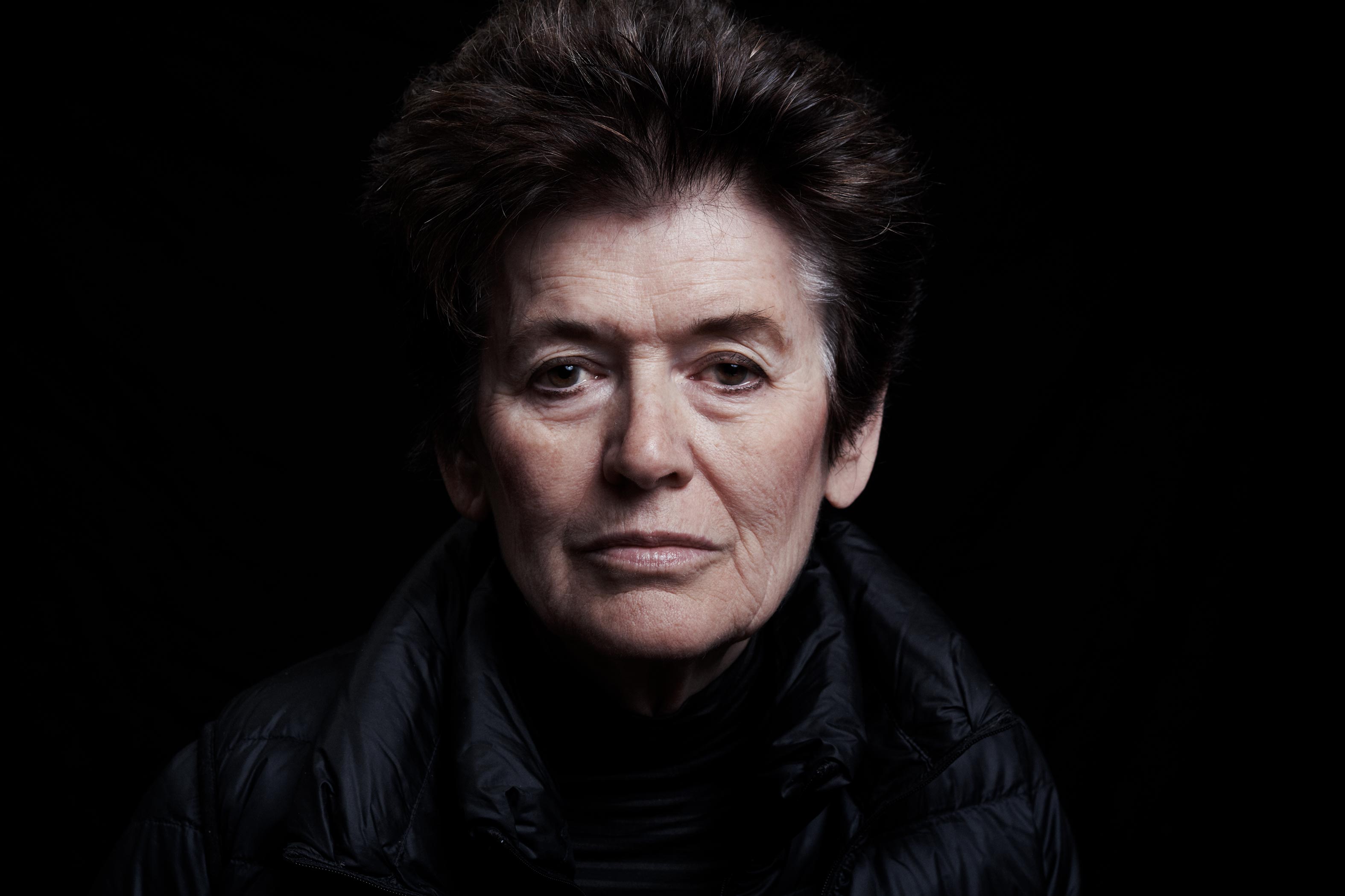 The Artist Ursula Von Rydingsvard, at her studio in Brooklyn, NY