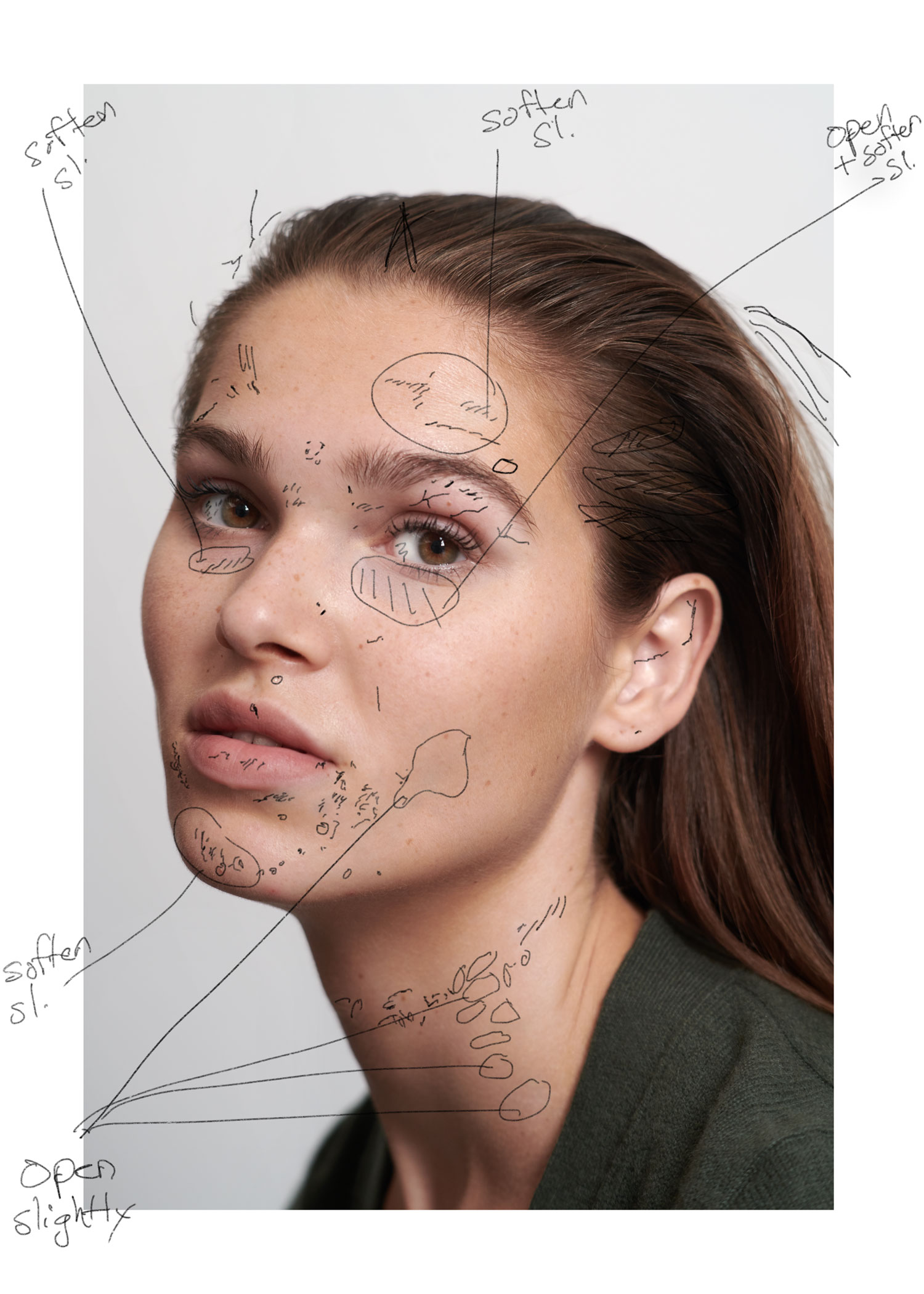 Markups / A Project about Retouching