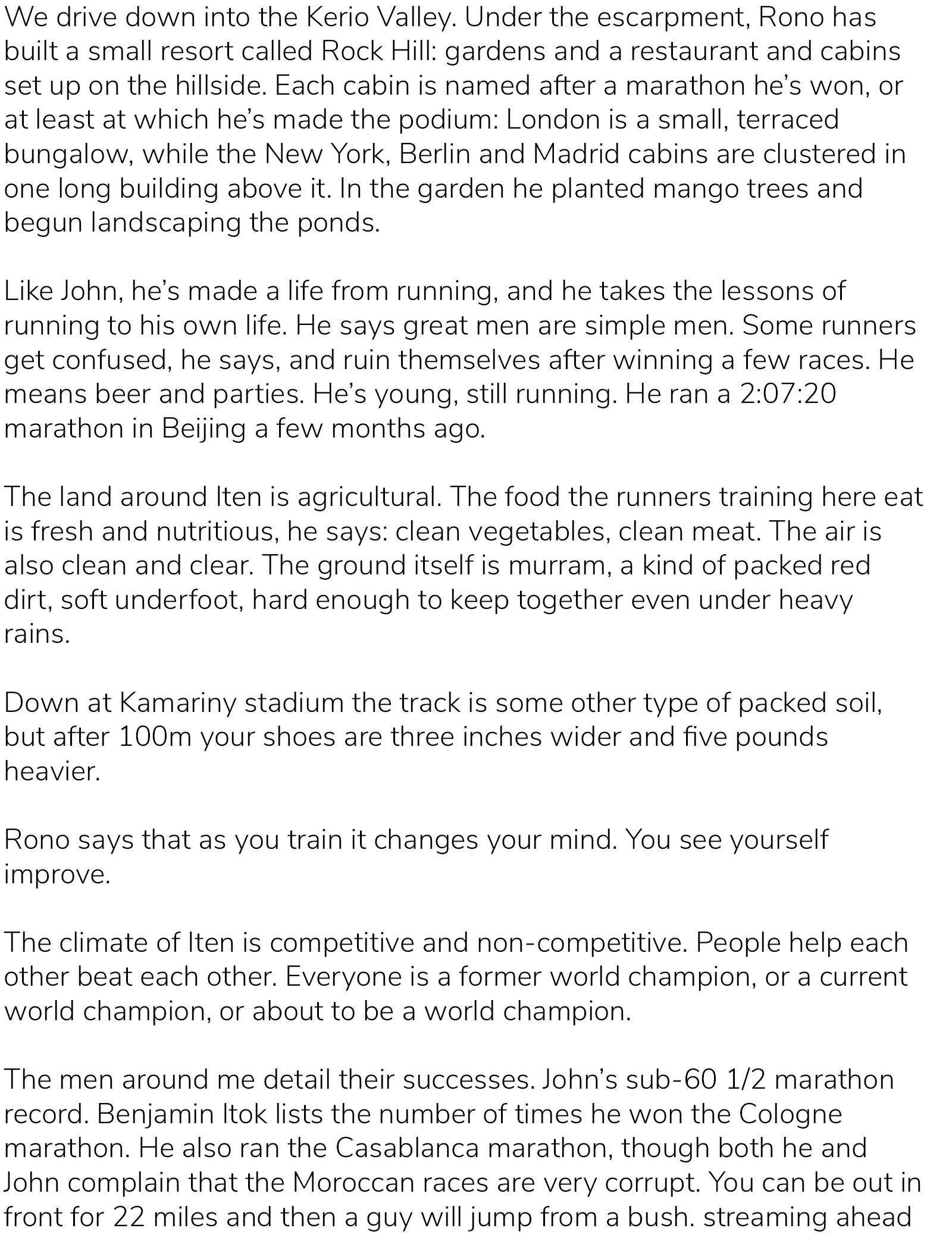 Alex John Beck // travels in the high-altitude running capital of the world, Iten, Kenya